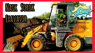 Naik Bego, Caruk, Sorok, Eskavator Pasir Sorok Pasir Eskavator