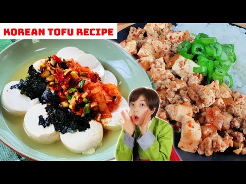 2-korean-tofu-recipes:-spicy-tofu-rice,-soft-tofu-bowl