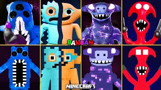 Garten of Banban 6 ALL JUMPSCARES vs MINECRAFT | Evil Nanny, Sir Dadadoo