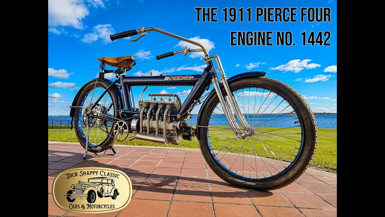 ぴーた From the Dick Shappy Collection: The 1911 Pierce Four Motorcycle