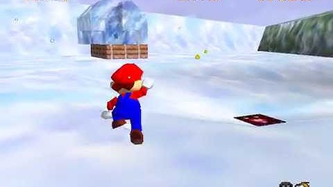 Super Mario 64 - In The Deep Freeze 5"30 (TAS)