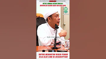 Shorts Ayah Boleh Tak Ayah Redhokan Abang Ustaz Ahmad Rizam Ghazali 