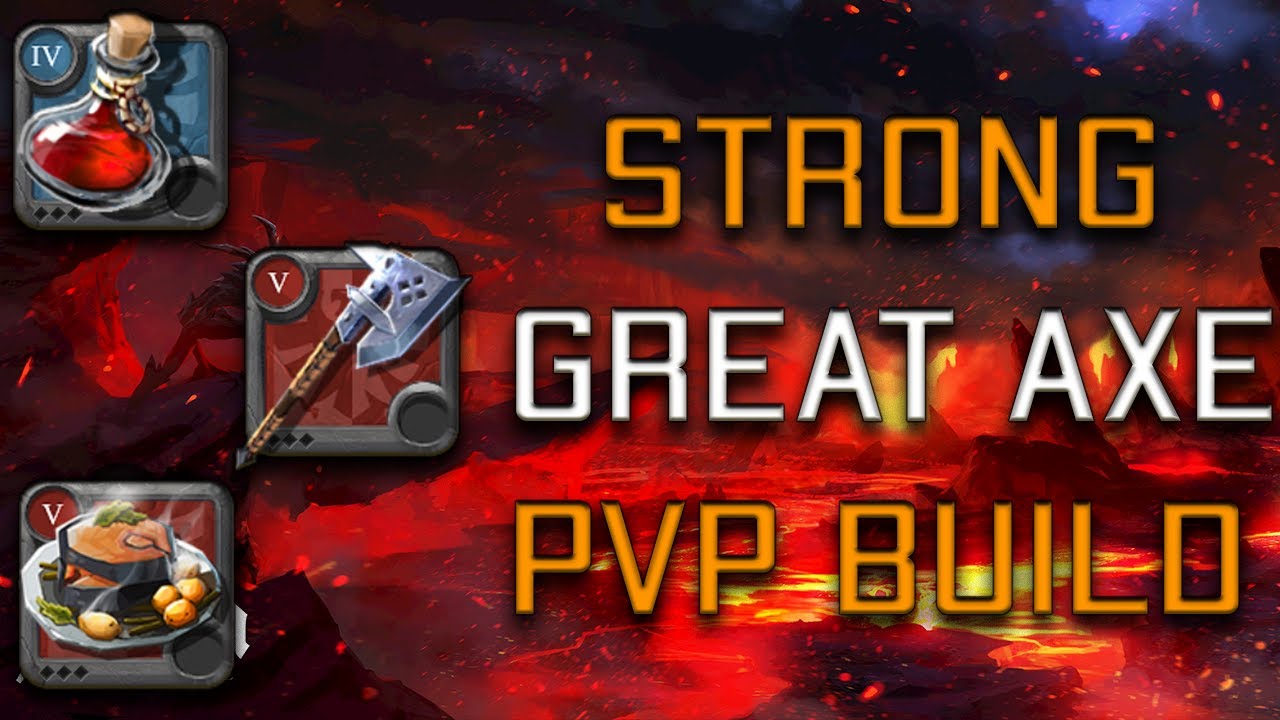 Albion Online Greataxe PVP Black Zone Build 