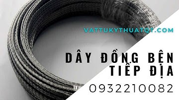 Dây đồng bện tiếp địa thang máng cáp | VATTUKYTHUATQT COM