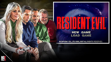 RESIDENT EVIL || Original Cast Plays RE1 w/ REBECCA For The First Time | Chris, Barry, Wesker