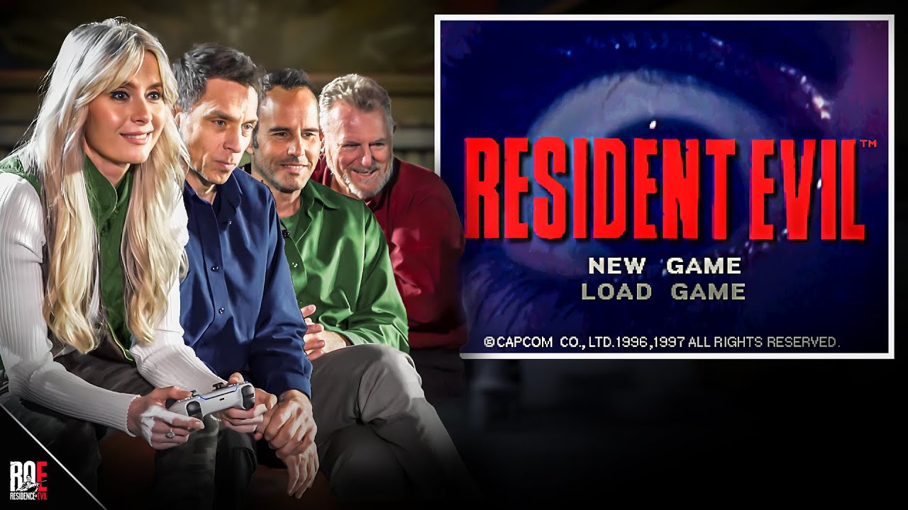 RESIDENT EVIL || Original Cast Plays RE1 w/ REBECCA For The First Time | Chris, Barry, Wesker