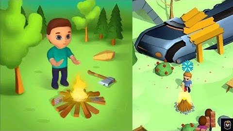 Wild Forest : Idle Survival Gameplay Walkthrough