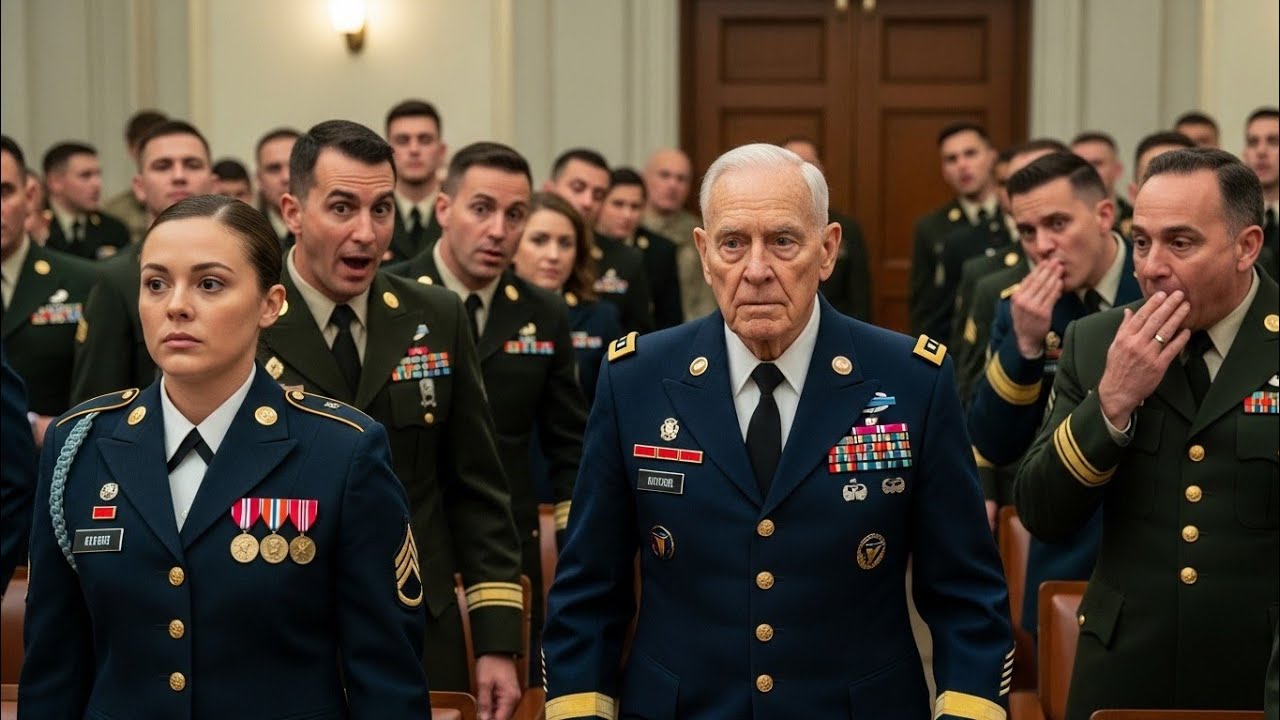 Они назвали её медали поддельными. Затем вошёл трёхзвёздный генерал, и наступила тишина.