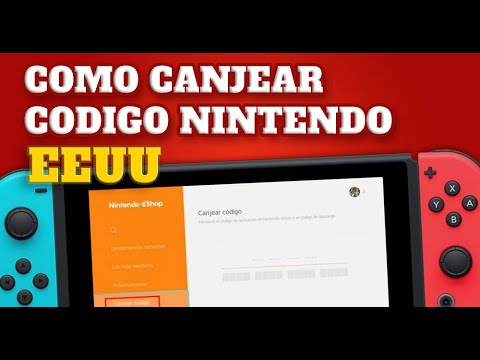 Como canjear codigo Nintendo EEUU y comprar juegos sin Tarjeta de Credito -  YouTube