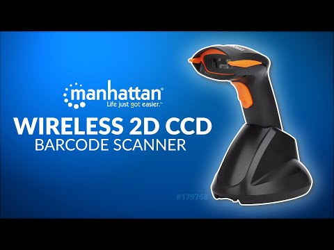 Wireless 2D CCD Barcode Scanner