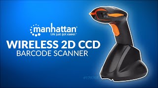 Wireless 2D CCD Barcode Scanner