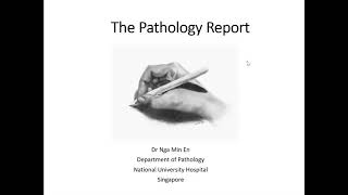 Writing The Pathology Report: Good Practices screenshot 2