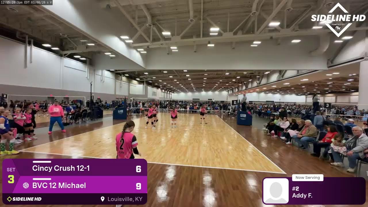 BVC 12 Michael vs. Cincy Crush 12-1 (2026.03.08)