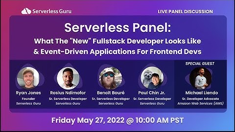 Serverless Panel (ft. Michael Liendo): The "New" Full-stack Dev & AWS Amplify for Production