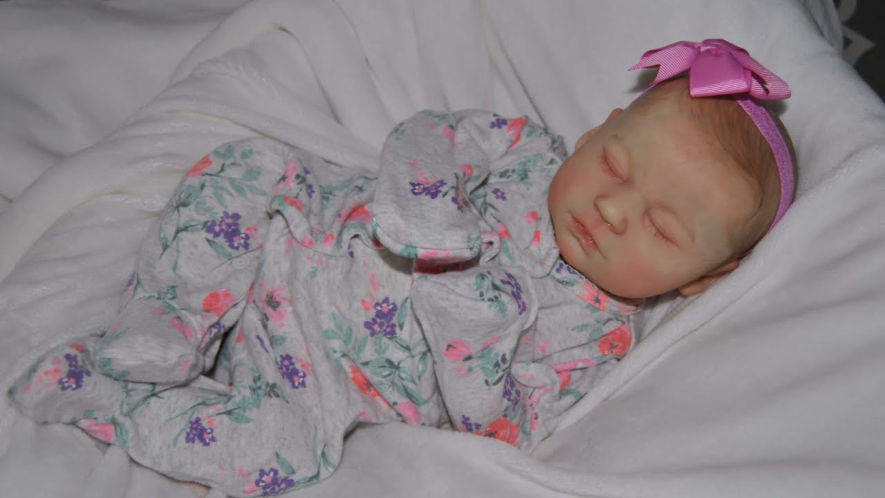 Marnie Asleep Reborn Baby Doll by Kathleen Ackerland | Kathleen's