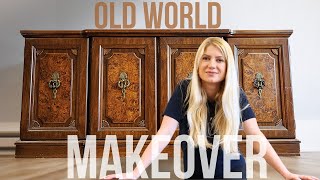 OUTDATED Buffet gets a Stunning OldWorld Makeover