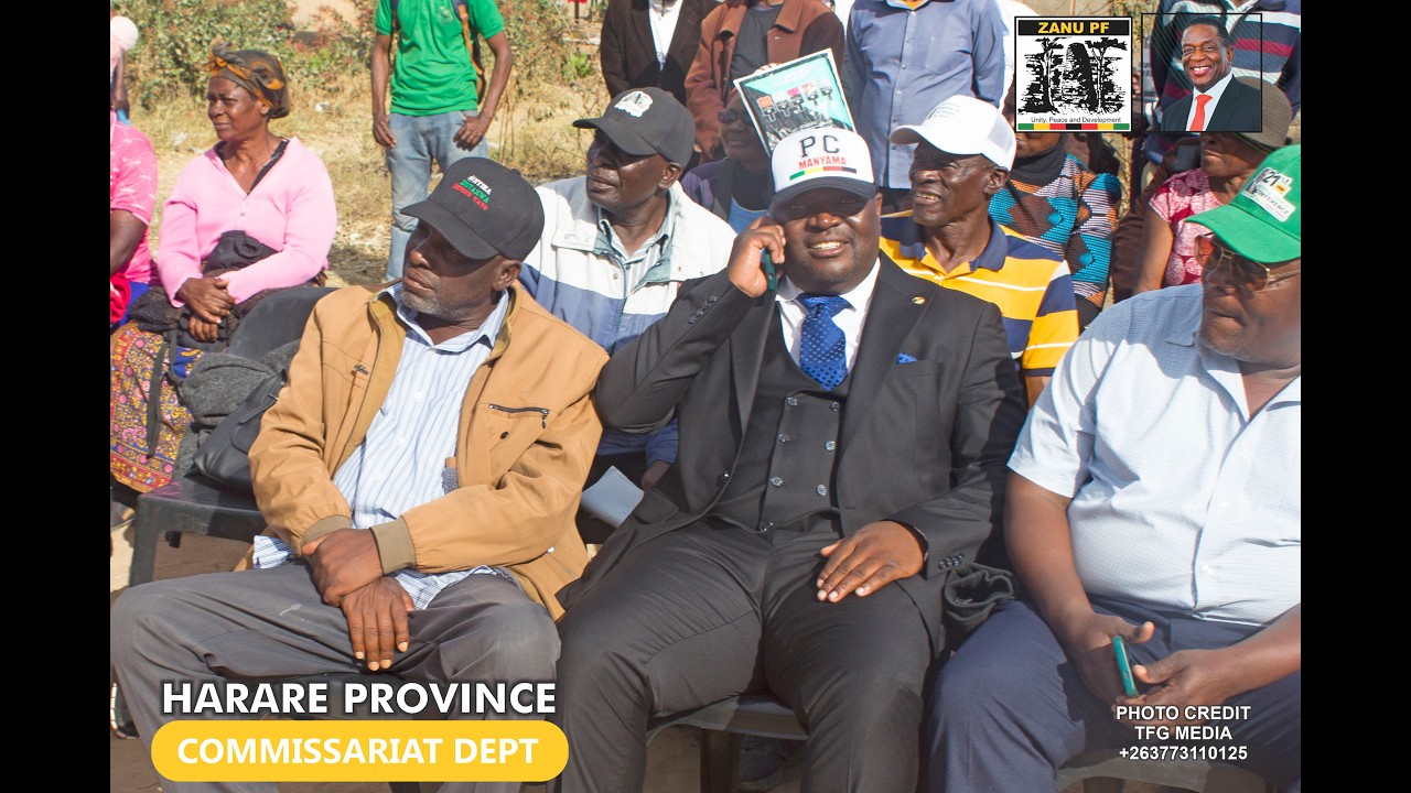 ZANU PF HARARE PROVINCE PC CDE VOYAGE