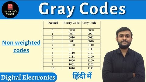 Gray Codes || Binary to Gray Code Conversion || in Hindi
