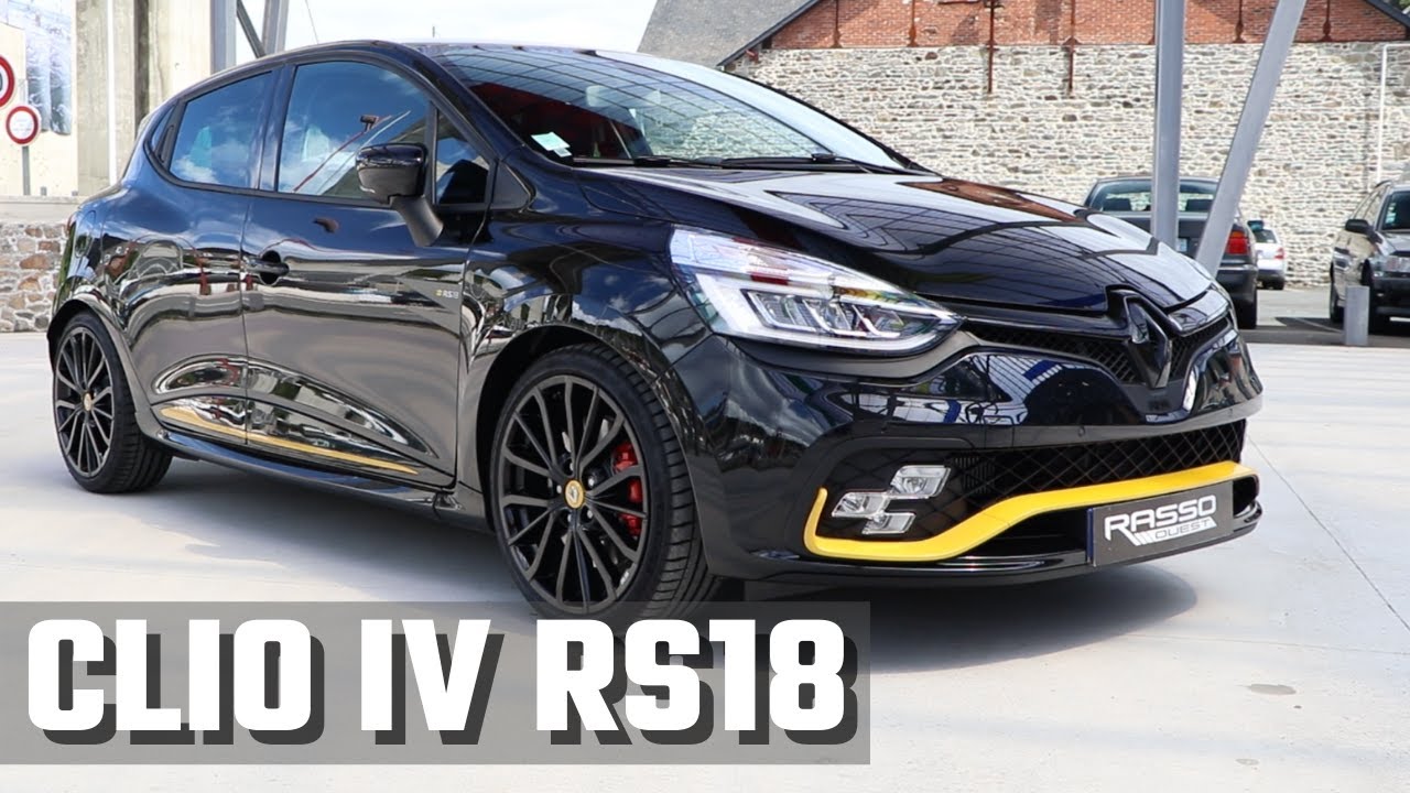 CLIO 4 RS18 : 220 CH EN ÉDITION LIMITÉE ! 