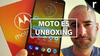 Motorola Moto E5 Unboxing | 2018's best budget blower?