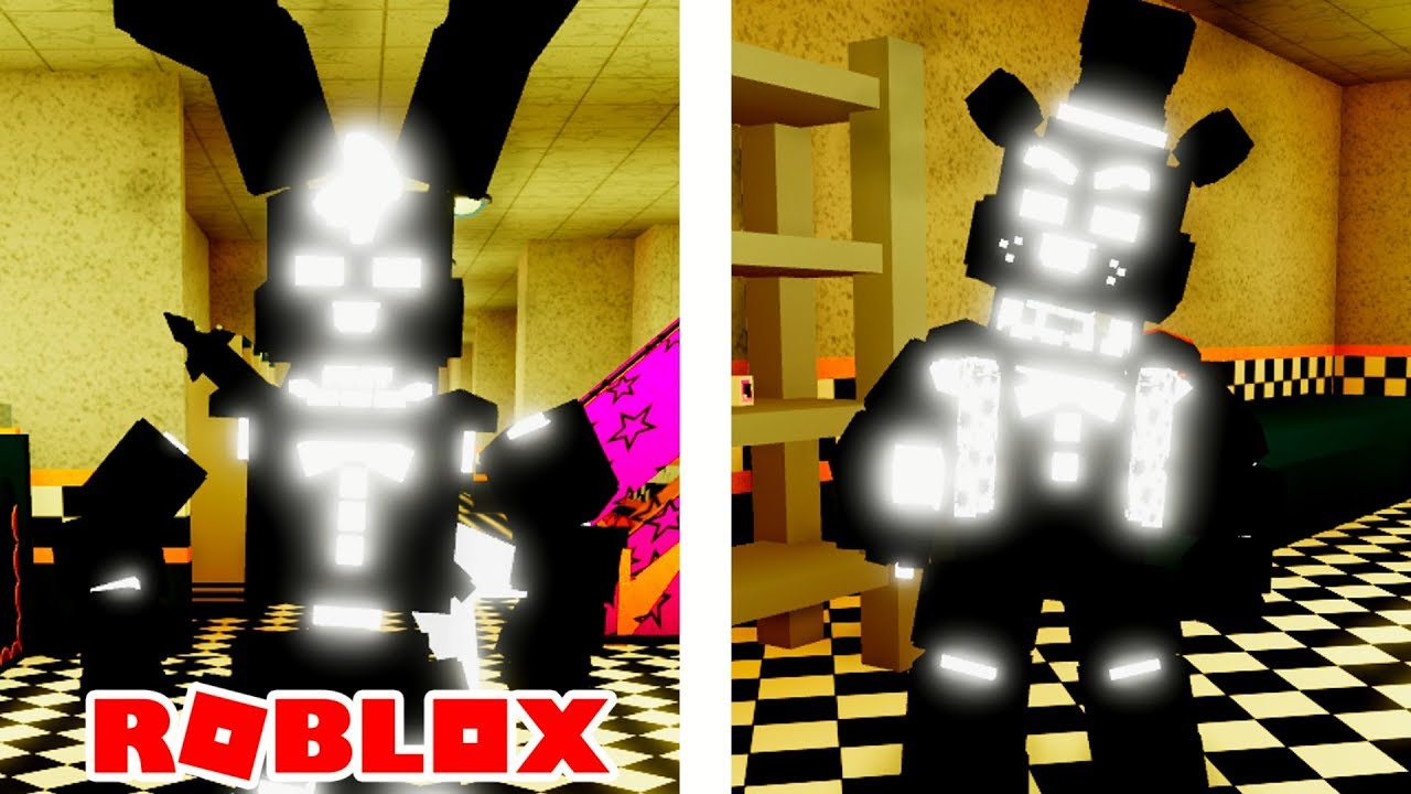 Becoming Shadow Bonnie And Shadow Freddy In Roblox Fazbear S Arcade And Fun Youtube - shadow bonnie shirt roblox