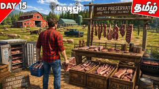 Meat Preservation Setup 🥩🔥Ranch Simulator Tamil Gameplay Day 15