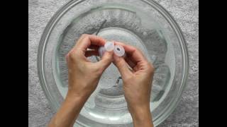 1. take the mask apart into its main component parts, namely nasal
pillows, frame and tube. 2. remove humidx before proceeding with
cleaning. 3....