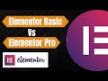 Basic Elementor Vs Elementor Pro in WordPress in Hindi | Difference Between Basic elementor and Pro