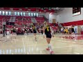 Kelly Walsh's Madyn with the kill in the North's victory in the WCF all-star volleyball game
