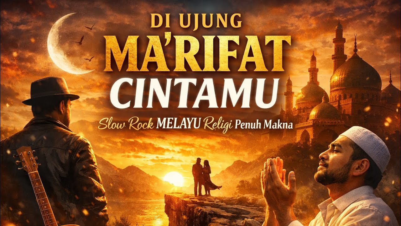 DI UJUNG MA’RIFAT CINTAMU – Slow Rock Melayu Religi | Renungan Jiwa & Keimanan