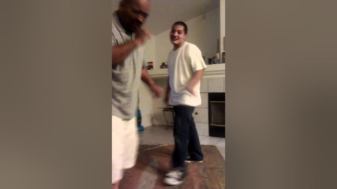 Dad and son wrestling YouTube