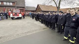 Letzte Ausfahrt des TLF 16 T (Baujahr 1954) der Freiwilligen Feuerwehr Thönse