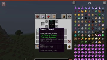 Tooltipped 1.15.1 Fabric Mod Overview (Blast Resistance & enchantability info on tools/blocks)