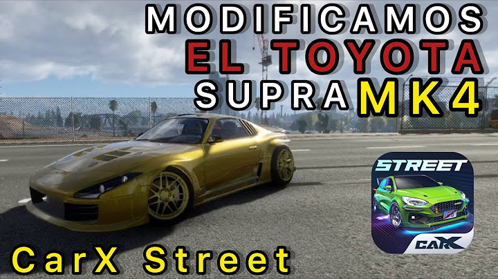 Modificamos El Legendario Toyota Supra MK4 Como El De Smokey Nagata En CarX Street