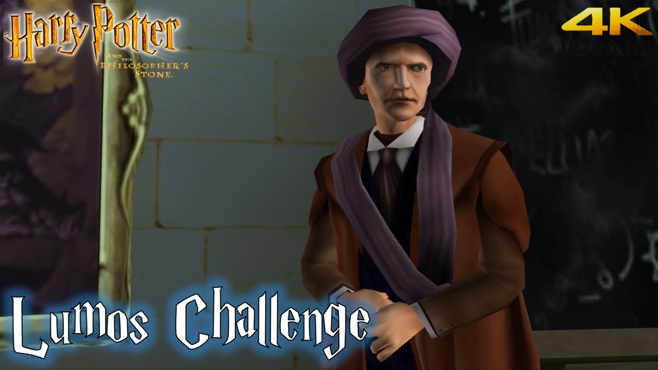 Harry Potter and the Philosopher's Stone PS2 'Lumos Challenge' (4K)