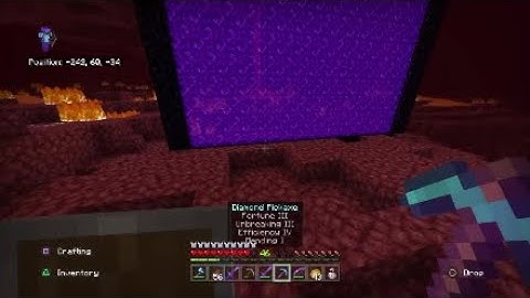 Minecraft crashing! (nether portal)
