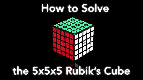 How to Solve the 5x5x5 Rubik's Cube! (simplest way)