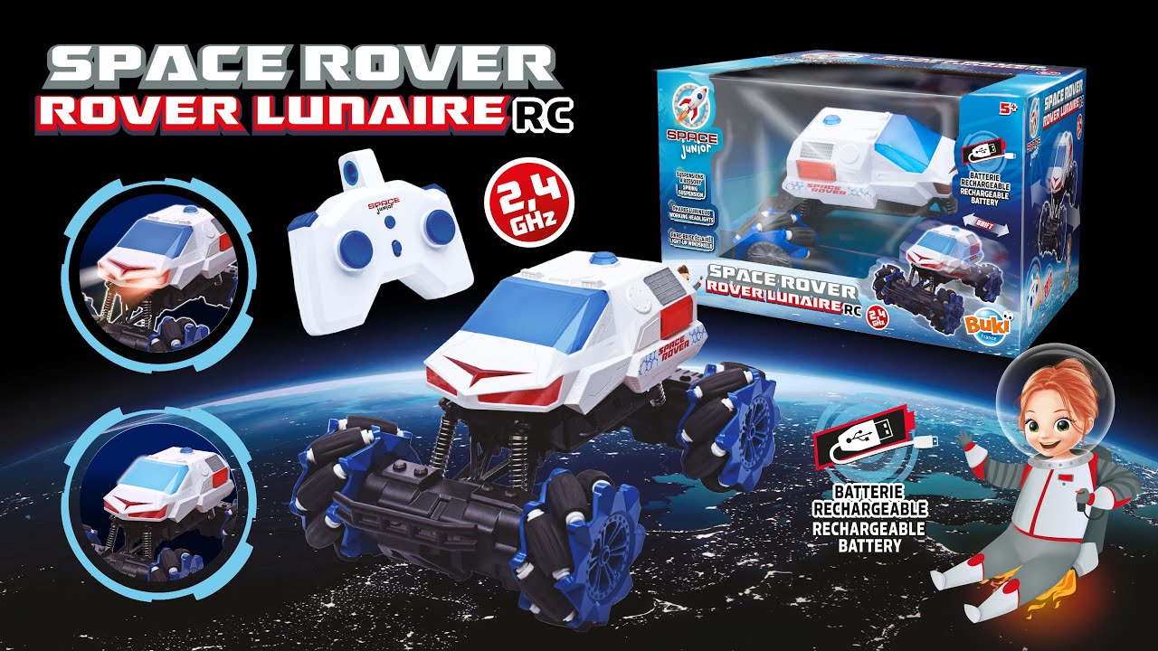 Rover lunaire RC - 63201 - BUKI France 