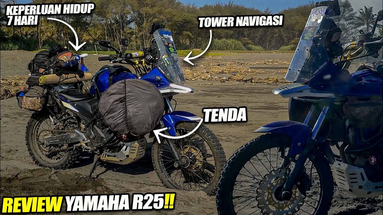 MOTOR SPORT R25 MODIF JADI RALLY !! Motor ini Udah Males Cari Cewek ...