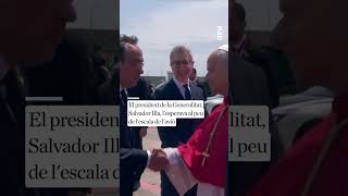 El papa Lleó XIV ja és a Catalunya