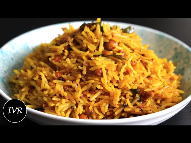 "Tamarind Rice Recipe" | Puliodharai Recipe |  Puliyogare | Puli Sadham - Pulikachal  - Imli Rice | Indian Vegetarian Recipes