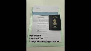 Doents Required For Pport Stamping Canada - Two Way Courier Vfs Office.