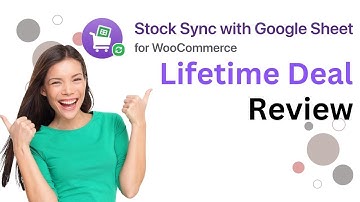 Stock Sync With Google Sheet For WooCommerce Lifetime Deal - Managing WooCommerce has been this easy
