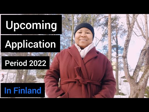 ONGOING AND UPCOMING UNIVERSITY APPLICATION| STUDY IN FINLAND 2022.  #2022admission #studyinfo.fi
