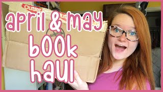 april & may book haul!!