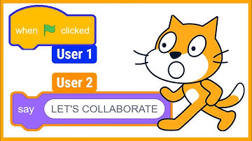 REAL-TIME COLLABORATION in Scratch 3.0 | How to collaborate | Share your project | Live coworking