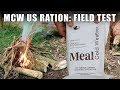 MRE Review: MCW Ration Field Test