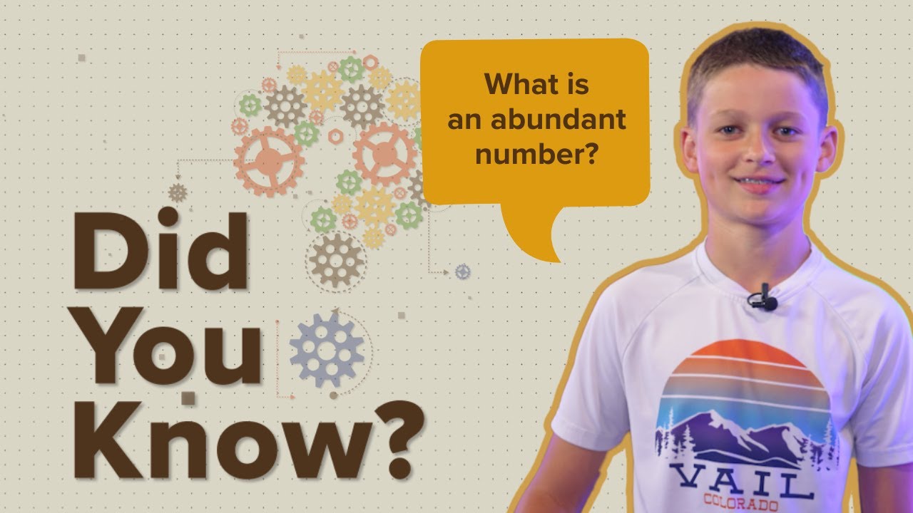 Did You Know? Abundant Numbers - YouTube