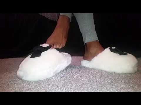 kate spade fuzzy slippers