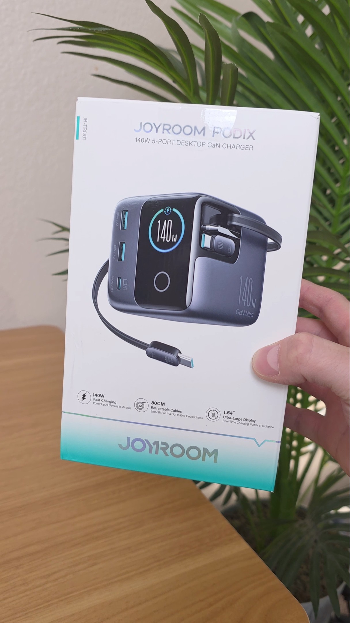 JOYROOM PODIX 140W 5-Port Desktop GaN Charger - Review - YouTube